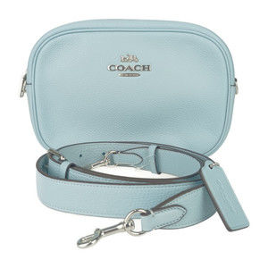 COACH Jamie Camera Bag CA207 Light Blue Pebble Leather Women's Second